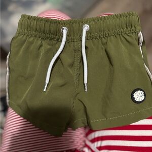 Binky Bro Kids Olive Swim Trunks